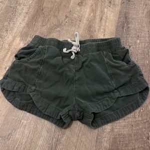 Girls ‘Mad for you’ billabong shorts dark grey size large